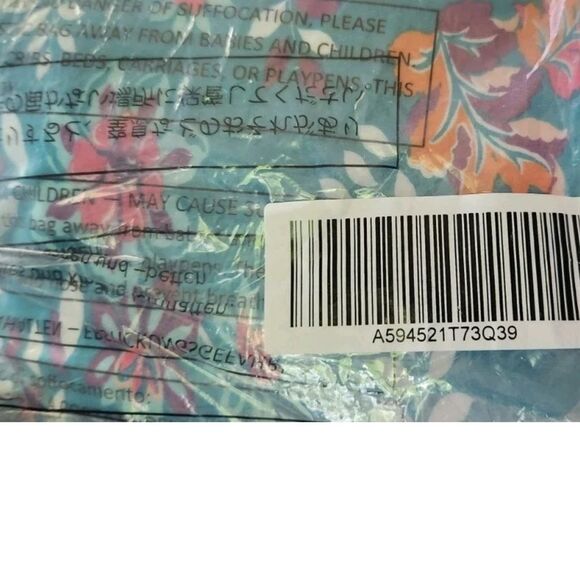 Sport Savvy Floral Soft Stretchy Pull On Capri Pants Plus 5X  Petite NIP/NWOT - Picture 4 of 12